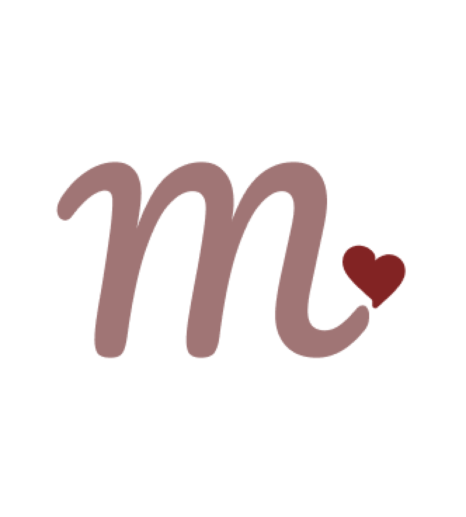 Madhuvantdhi Logo which has alphabet M and heart